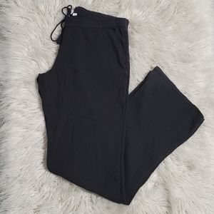 Rip Curl Mid-rise Drawstring Casual Black Pants Size Medium